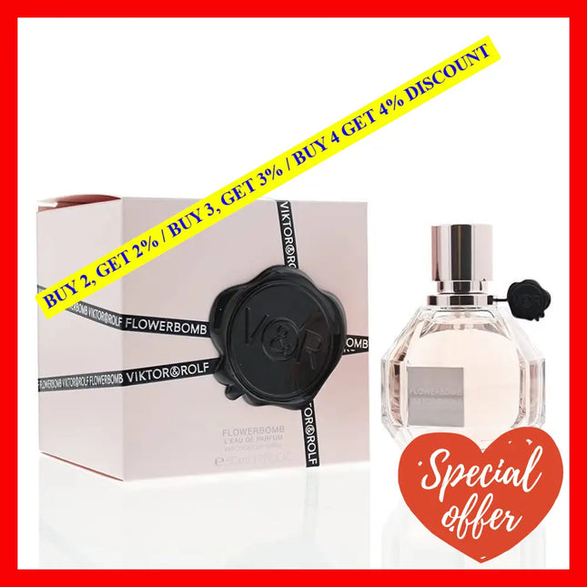 Flowerbomb By Viktor And Rolf For Women - 1.7 Oz Edp Spray