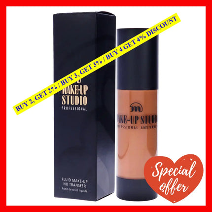Fluid Foundation No Transfer - Oriental Olive By Make-Up Studio For Women 1.18 Oz