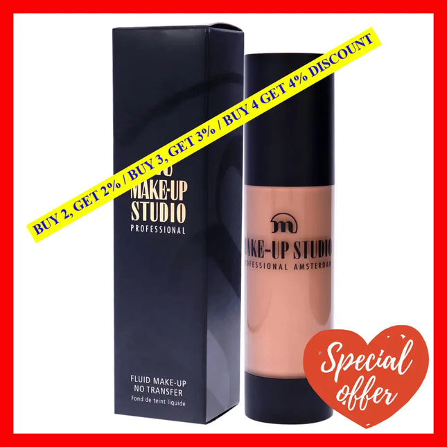 Fluid Foundation No Transfer - Soft Beige By Make-Up Studio For Women 1.18 Oz