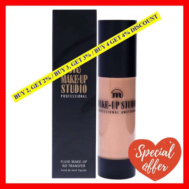 Fluid Foundation No Transfer - Wb2 Honey By Make-Up Studio For Women 1.18 Oz