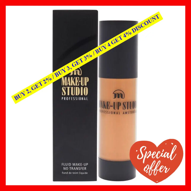 Fluid Foundation No Transfer - Wb5 Olive Tan By Make-Up Studio For Women 1.18 Oz