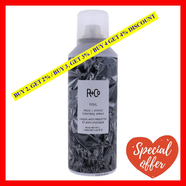 Foil Frizz Plus Static Control Spray By R+Co For Unisex - 5 Oz