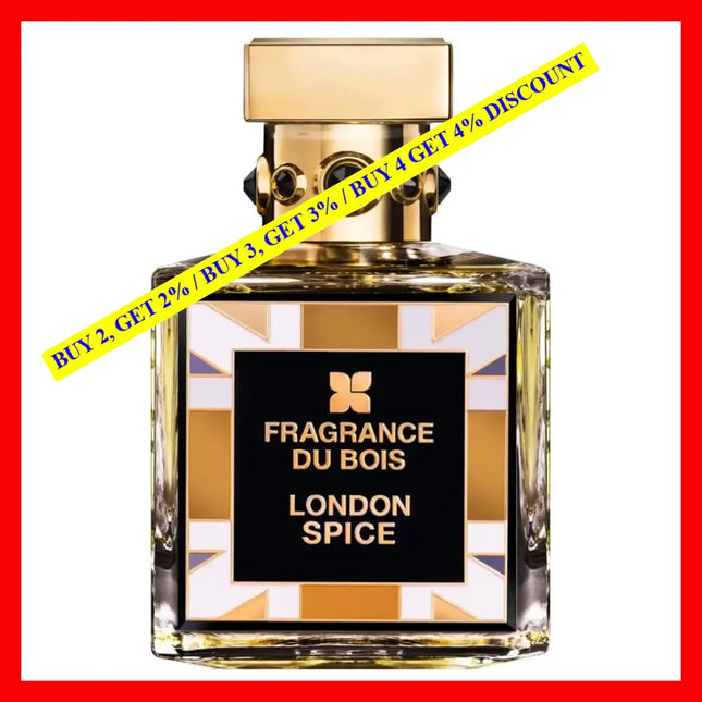 Fragrance Du Bois London Spice Parfum For Men 3.4 Oz / 100 Ml