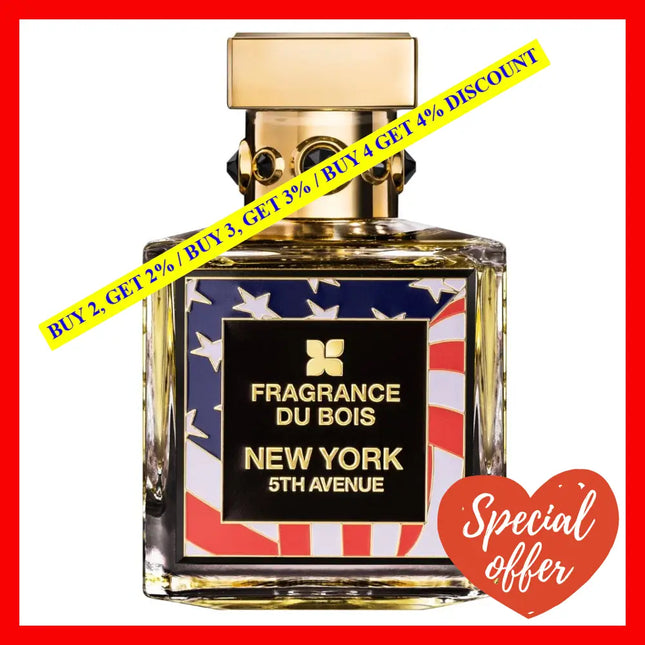 Fragrance Du Bois New York 5Th Avenue Flag Edition Edp Spray 3.4Oz-100Ml