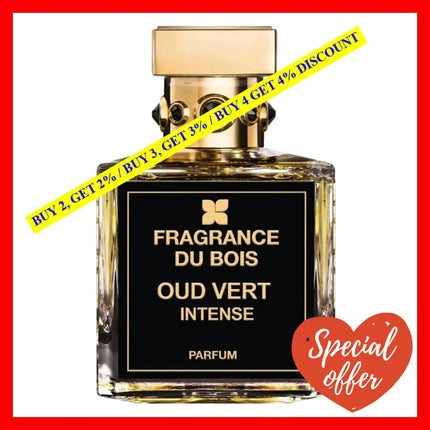 Fragrance Du Bois Oud Vert Intense Parfum Spray 3.4 Oz / 100 Ml
