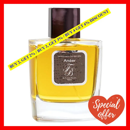 Franck Boclet Amber Eau De Parfum Unisex 3.4 Oz / 100 Ml