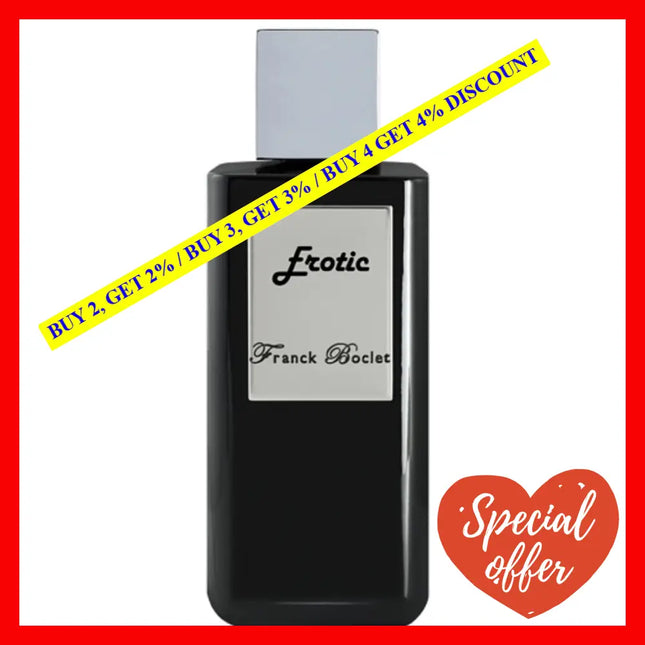 Franck Boclet Erotic Extrait De Parfum Unisex 3.4 Oz / 100 Ml