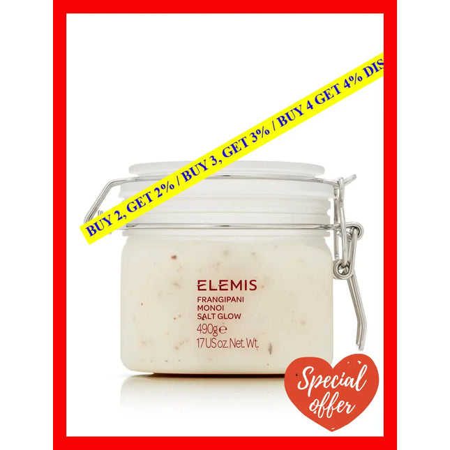Frangipani Monoi Salt Glow By Elemis For Unisex - 17 Oz Scrub