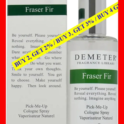 Fraser Fir By Demeter For Women - 4 Oz Cologne Spray