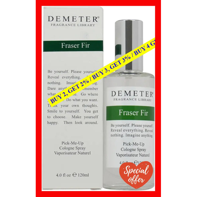 Fraser Fir By Demeter For Women - 4 Oz Cologne Spray