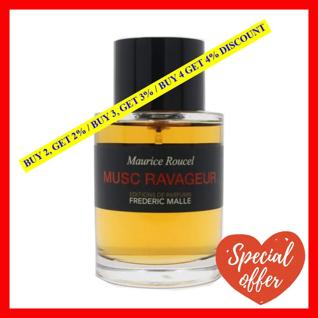 Frederic Malle Musc Ravageur Eau De Parfum Unisex 3.4 Oz / 100 Ml