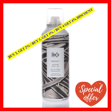 Freeway Defining Spray Gel By R+Co For Unisex - 5 Oz