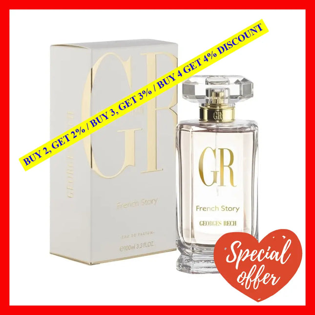 French Story By Georges Rech For Women - 3.3 Oz Edp Spray