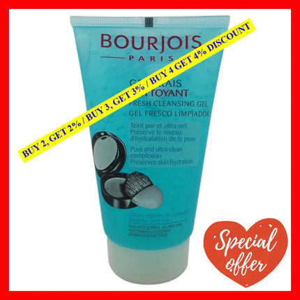 Fresh Cleansing Gel By Bourjois For Women - 5.1 Oz