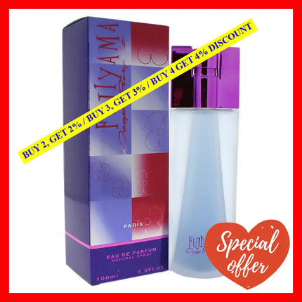 Fujiyama Deep Purple By Succes De Paris For Women - 3.3 Oz Edp Spray