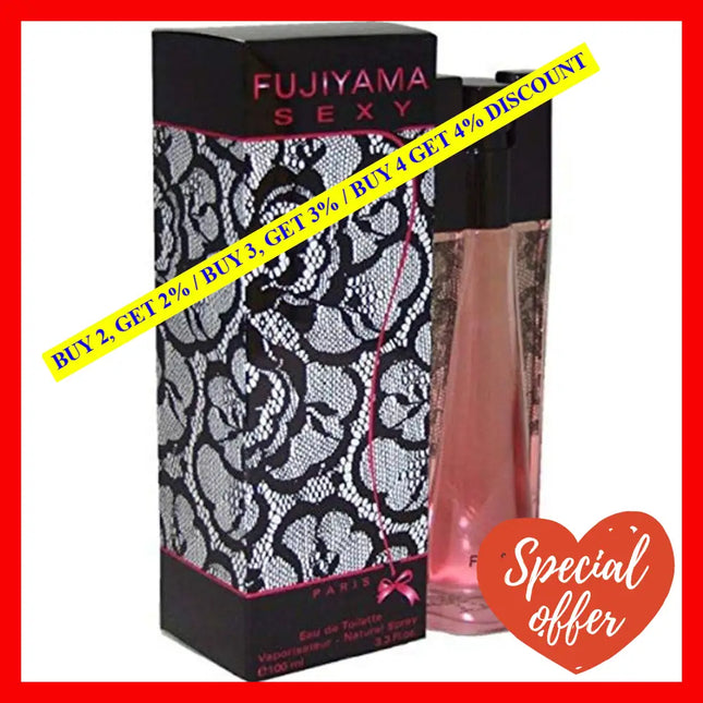 Fujiyama Sexy By Succes De Paris For Women - 3.3 Oz Edp Spray