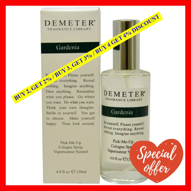 Gardenia By Demeter For Women - 4 Oz Cologne Spray