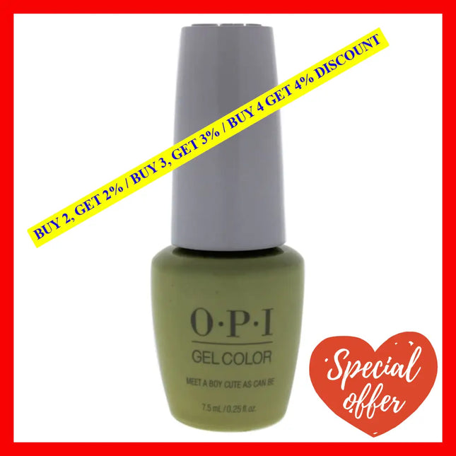 Gelcolor - Gc G42B Meet A Boy Cute As Can Be By Opi For Women 0.25 Oz Nail Polish