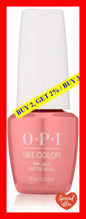 Gelcolor - Gc G48B Pink Ladies Rule The School By Opi For Women 0.25 Oz Nail Polish