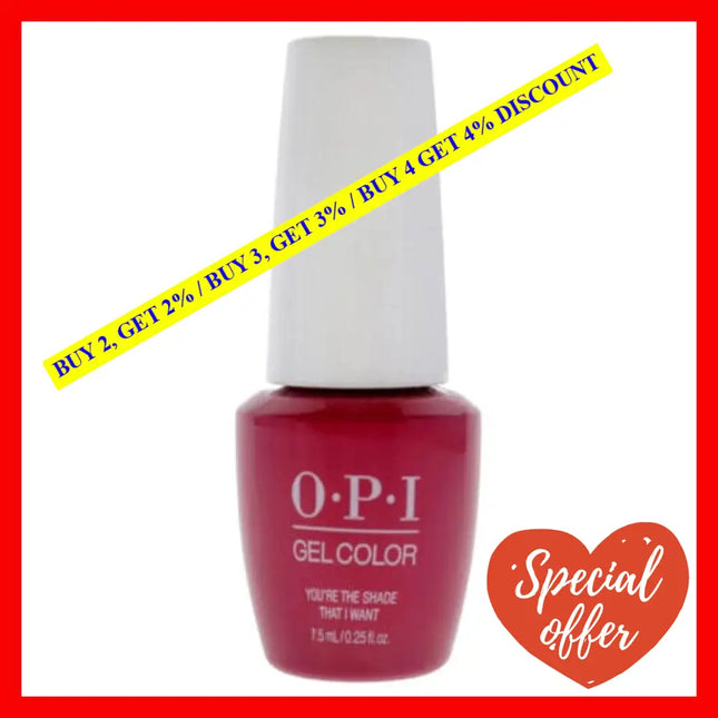 Gelcolor - Gc G50B Youre The Shade That I Want By Opi For Women 0.25 Oz Nail Polish