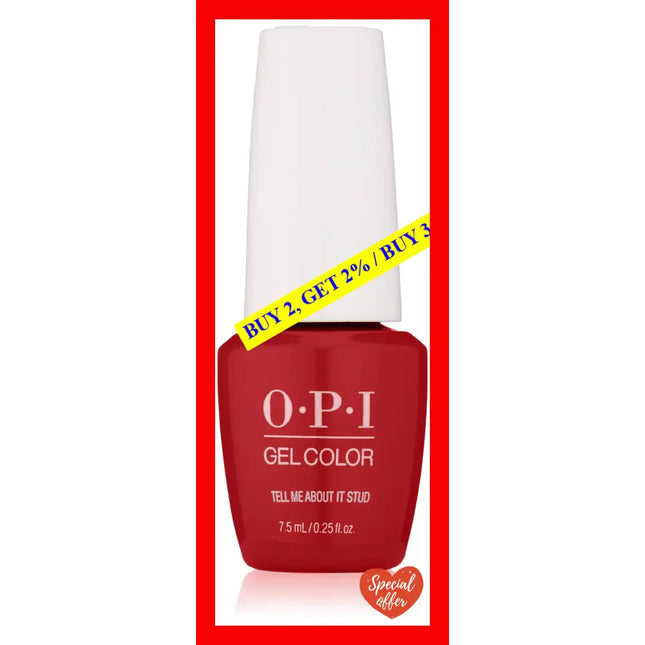 Gelcolor - Gc G51B Tell Me About It Stud By Opi For Women 0.25 Oz Nail Polish