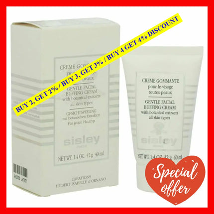 Gentle Facial Buffing Cream With Botanical Extract - All Skin Types By Sisley For Unisex 1.4 Oz