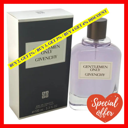 Gentlemen Only By Givenchy For Men - 3.3 Oz Edt Spray
