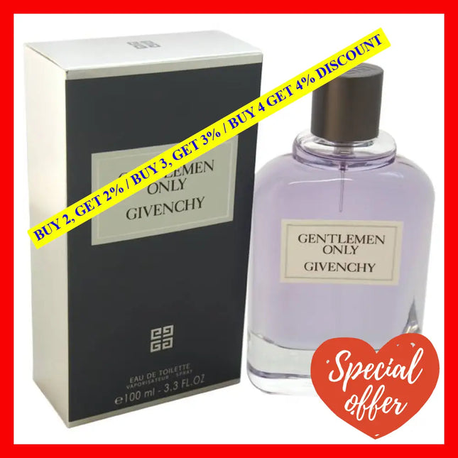 Gentlemen Only By Givenchy For Men - 3.3 Oz Edt Spray