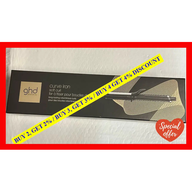Ghd Soft Curl - 1.25 Inch Curling Iron Curve Professional Hair Iron