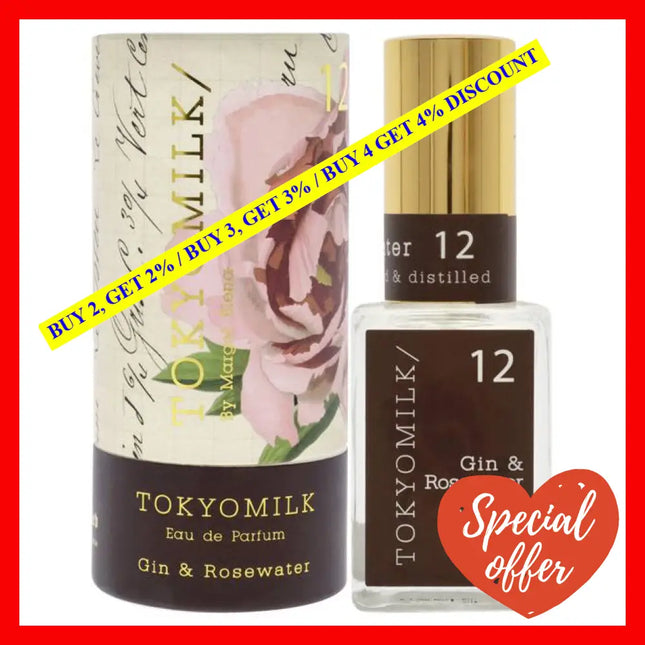Gin And Rosewater - 12 By Tokyomilk For Women 1 Oz Edp Spray
