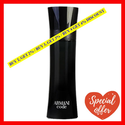 Giorgio Armani Code Men 4.2 Oz / 125 Ml Eau De Toilette For