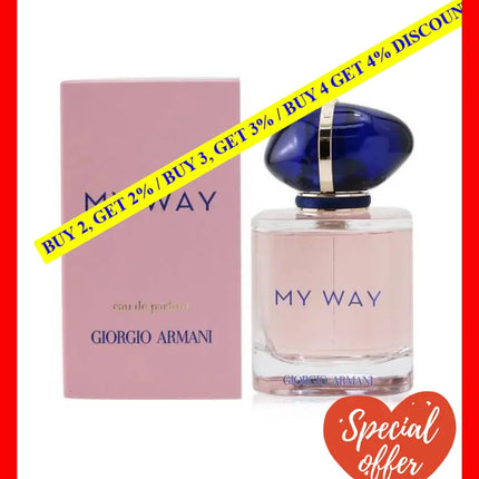 Giorgio Armani My Way Eau De Parfum Spray 50Ml For Women (3614272907676)