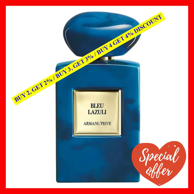 Giorgio Armani Prive Bleu Lazuli Eau De Parfum Unisex 3.4 Oz / 100 Ml