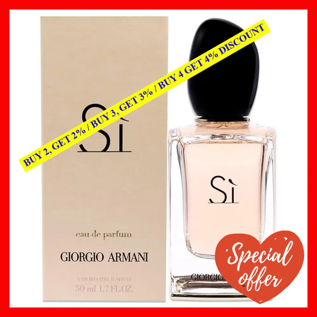 Giorgio Armani Si By For Women - 1.7 Oz Edp Spray