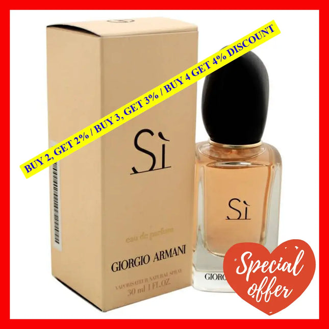 Giorgio Armani Si By For Women - 1 Oz Edp Spray
