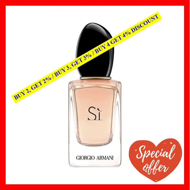 Giorgio Armani Si By For Women - 3.4 Oz Edp Spray