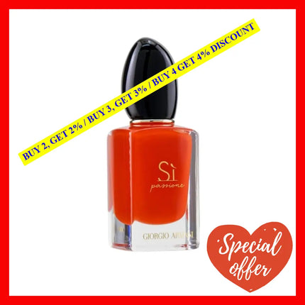 Giorgio Armani Si Passione Edp 1.0Oz - 30Ml Eau De Parfum Spray