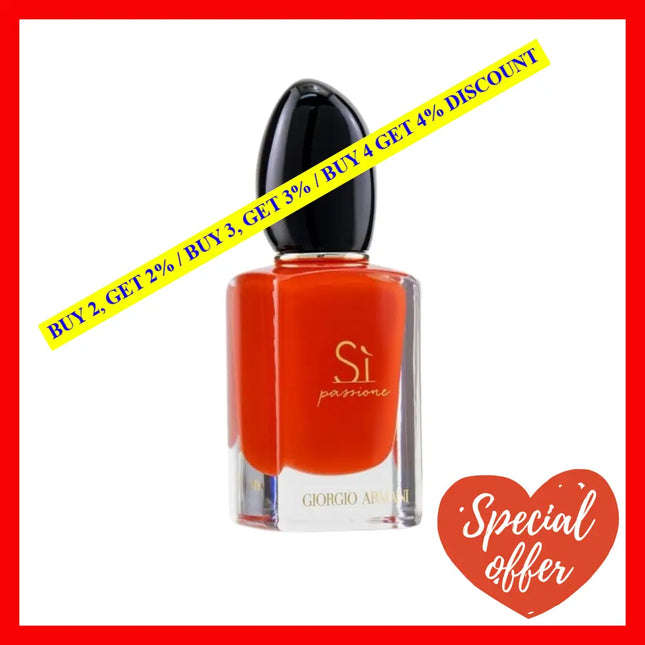 Giorgio Armani Si Passione Edp 1.0Oz - 30Ml Eau De Parfum Spray