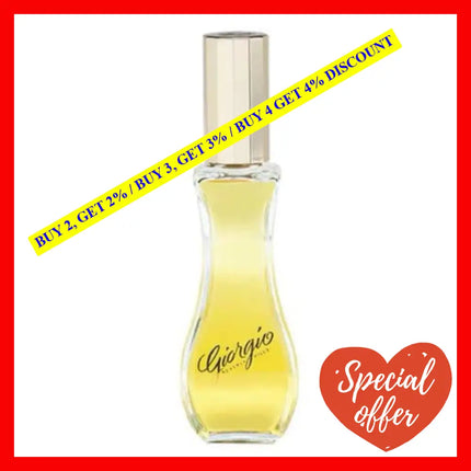 Giorgio Beverly Hills Eau De Toilettefor Women 3.0 Oz / 100 Ml