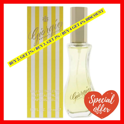Giorgio By Beverly Hills For Women - 1.7 Oz Edt Spray
