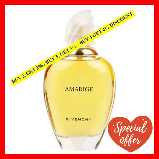 Givenchy Amarige Eau De Toilette For Women 3.3 Oz / 100 Ml