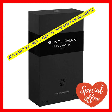 Givenchy Gentleman By For Men - 3.4 Oz Edp Spray