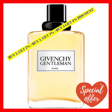 Givenchy Gentleman Eau De Toilette For Men 3.3 Oz / 100 Ml
