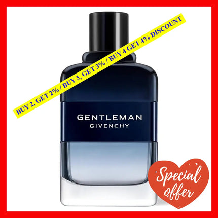 Givenchy Gentleman Eau De Toilette Intense De Toiletteand For Men 3.4 Oz / 100 Ml
