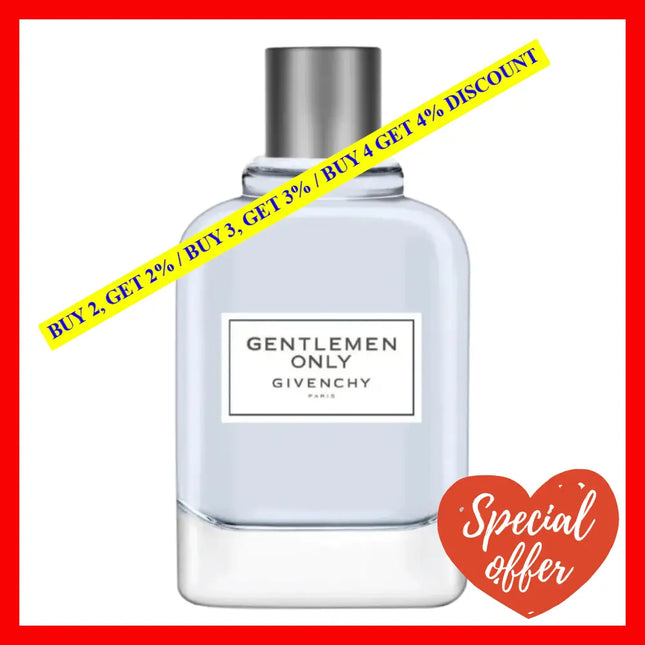 Givenchy Gentlemen Only Eau De Toilette For Men 3.3 Oz / 100 Ml