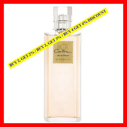 Givenchy Hot Couture Eau De Parfum For Women 3.3 Oz / 100 Ml