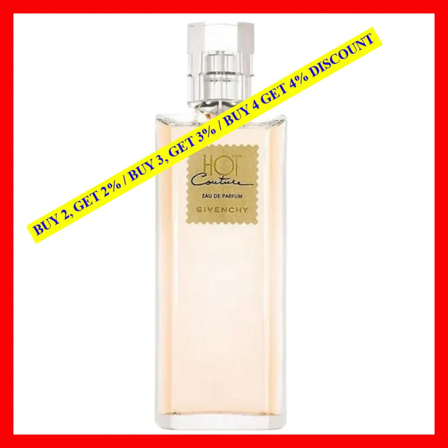 Givenchy Hot Couture Eau De Parfum For Women 3.3 Oz / 100 Ml
