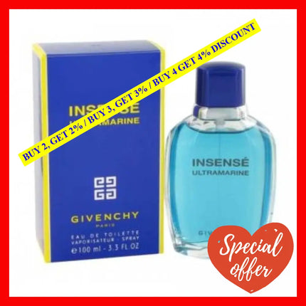 Givenchy Insense Ultramarine 100Ml Edt Spray