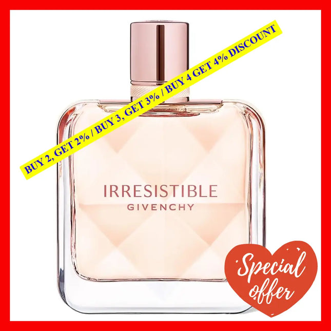 Givenchy Irresistible For Women 2.7 Oz -80Ml Eau De Toilette Spray