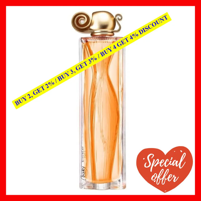 Givenchy Organza Perfume For Women Eau De Parfum Ml Spray 3.4 Oz / 100 Ml